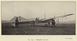 Monoplane Antoinette (gravure)