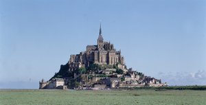 Mont Saint-Michel door French School