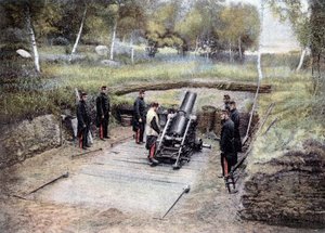 Mortierschool van 220 - in Militair Album - Voetartillerie