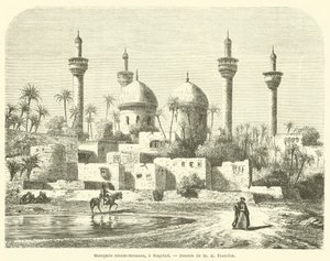 Imam-Moussa Moskee, In Bagdad door French School