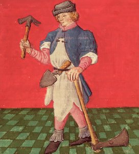 De Smid, uit Le Livre des Echecs Moralises door Jacques de Cessoles