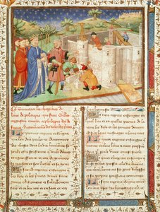 Illustratie uit Gouvernement des Rois et des Princes door French School