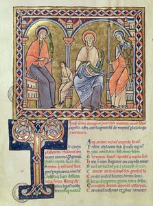 Grammatica, dialect en retoriek uit Satyricon door Martianus Capella, ca. 1200