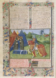 Ms 115 f.425v Lancelot doodt Sir Agravain
