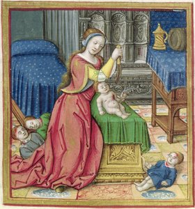 Ms 17 Athaliah (gest. 837 v.Chr.) uit Vie des Femmes Celebres, c.1505 door French School