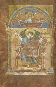 St. Matteüs, uit het evangelie van St. Riquier