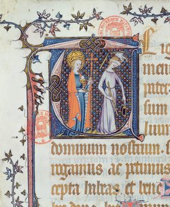 Ms 527 De Kerk en de Synagoge door French School