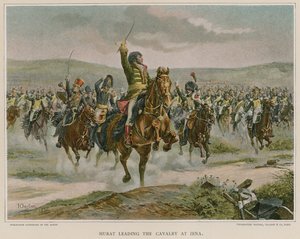 Murat leidt de cavalerie bij Jena