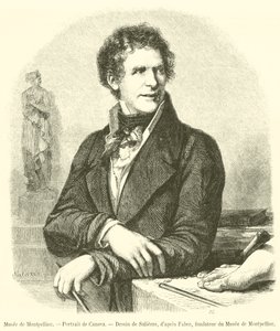 Museum van Montpellier, portret van Canova door French School