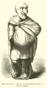 Louvre Museum, Maccus, of de antieke Polichinelle door French School
