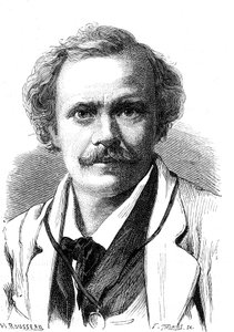 NADAR (Gaspard Felix TOURNACHON) (1820-1910), Franse schrijver, cartoonist, aeronaut en fotograaf door French School