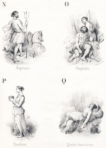 N O P Q: Neptunus, Omphal, Pandora, Quies