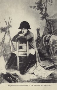 Napoleon bij het Bivak door French School