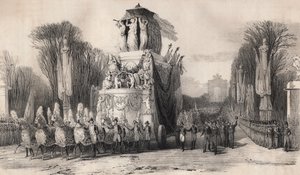 Napoleons terugkeer van Sint-Helena, 1821