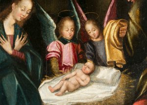 Geboorte van Christus (detail)