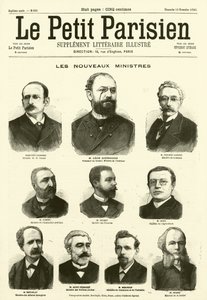 Nieuwe ministers van de Franse regering