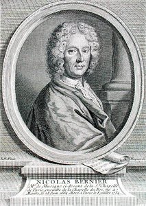 Nicolas Bernier (1665-1734) gegraveerd door Etienne Fiquet (1719-94)