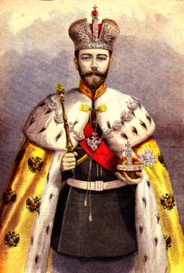 Nicolaas II, tsaar van Rusland door French School
