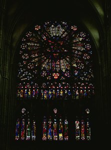 Noord transept raam door French School