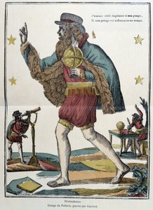 Nostradamus - afbeelding van Epinal door French School