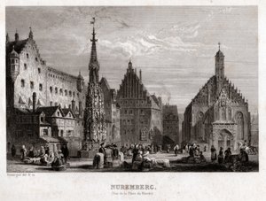 Neurenberg (gravure, ca. 1830)