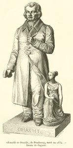 Ohmacht ou Omacht, de Strasbourg, mort en 1834 (gravure) door French School
