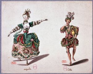 Opera kostuums: najade en sater