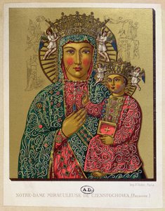 Onze Lieve Vrouw van Czestochowa, eind 19e eeuw door French School