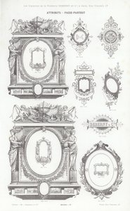 Pagina uit Vignettes Typographiques door French School