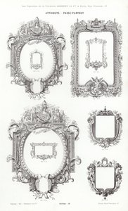 Pagina uit Vignettes Typographiques door French School
