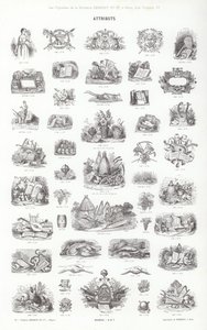 Pagina uit Vignettes Typographiques