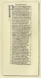 Pagina uit de Pharsalia van Lucan door French School