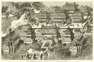 Zomerpaleis, Fang-hou-ching-king, of de Ongeëvenaarde Plaats door French School