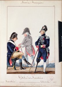 Patiënten in het Hotel des Invalides, 1809-11 door French School