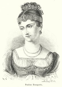 Pauline Bonaparte door French School