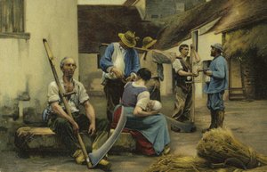 Betaling aan de oogsters