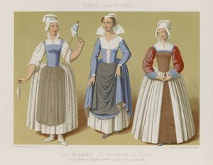 Boer en de kamermeisjes van Saumur door French School
