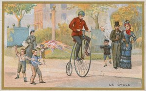 Penny Farthing door French School