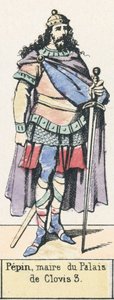 Pepijn, burgemeester van het Paleis, van Clovis III