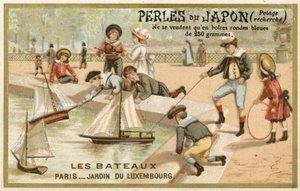 Perles du Japon handelskaart door French School