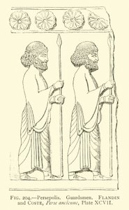 Persepolis, wachters