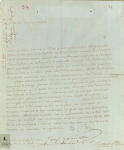 Verzoekschrift van Aldonze Sade voor werk, 1794-95 door French School