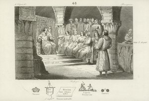 Filips V van Frankrijk en de Staten-Generaal verwerpen de aanspraak op de troon van Johanna II van Navarra, ca. 1317