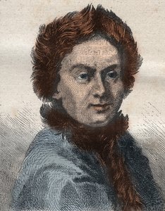 Pierre Louis Moreau de Maupertuis, astronoom (1698 - 1759) - illustratie uit 