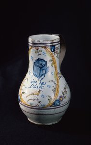 Kruik met de inscriptie Vive la Liberte, 1789