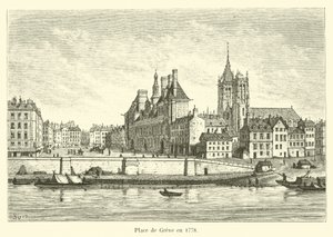 Plein de Greve in 1778