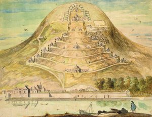 Plan voor de ontwikkeling van de berg Valerien