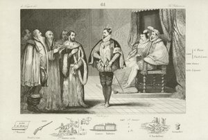 Poolse ambassadeurs informeren Hendrik, hertog van Anjou dat hij is gekozen tot koning van Polen, 1573 door French School