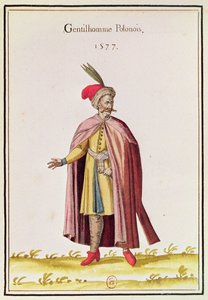 Poolse edelman, 1577 door French School