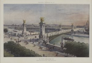 Pont Alexandre III, Exposition Universelle 1900, Parijs